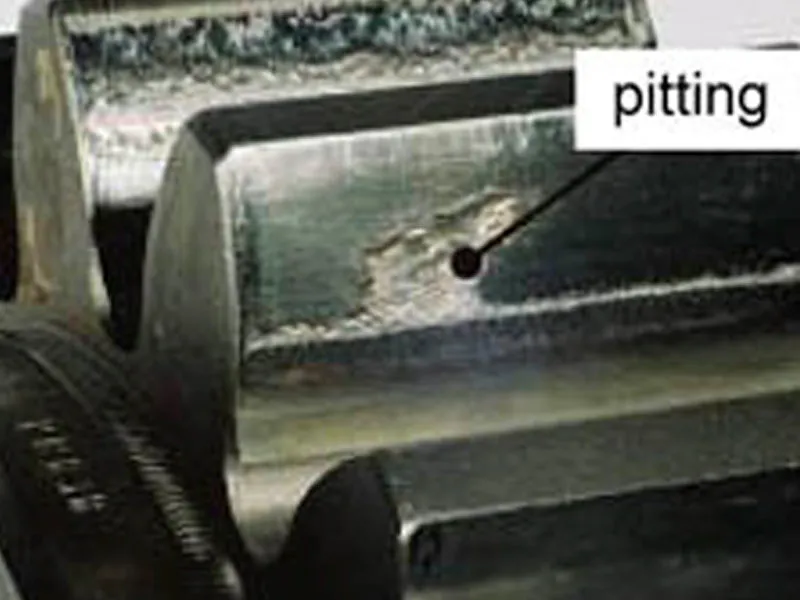 Ejemplos de pitting